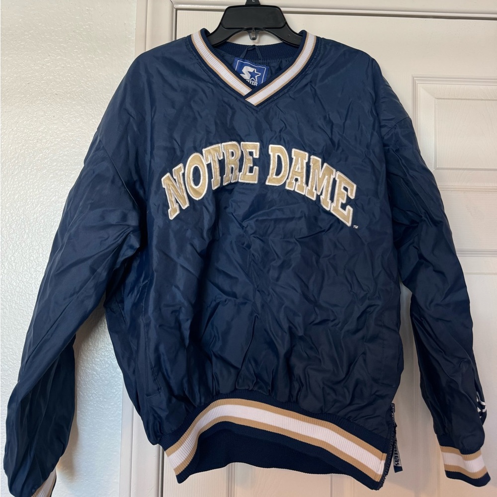 Vintage Notre Dame windbreaker